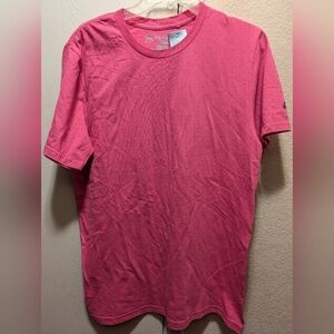 Adidas Logo Go-To Tee T-shirt Intense Pink Size M NWT MSRP $25